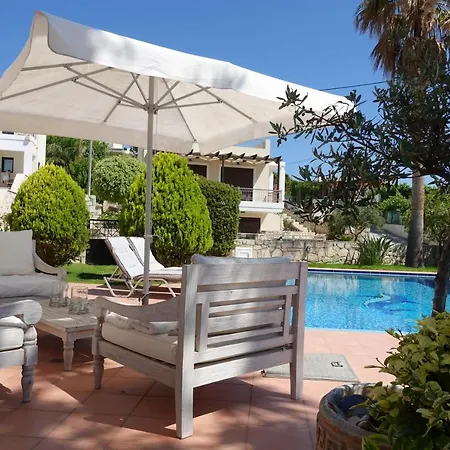 Harriet Maria With Pool And Ocean View Kolimbari, Chania